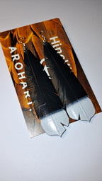 HineKURA - Huia - white, gold and silver